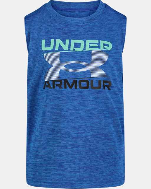 Little Boys' UA Grade Logo Twist Muscle T-Shirt